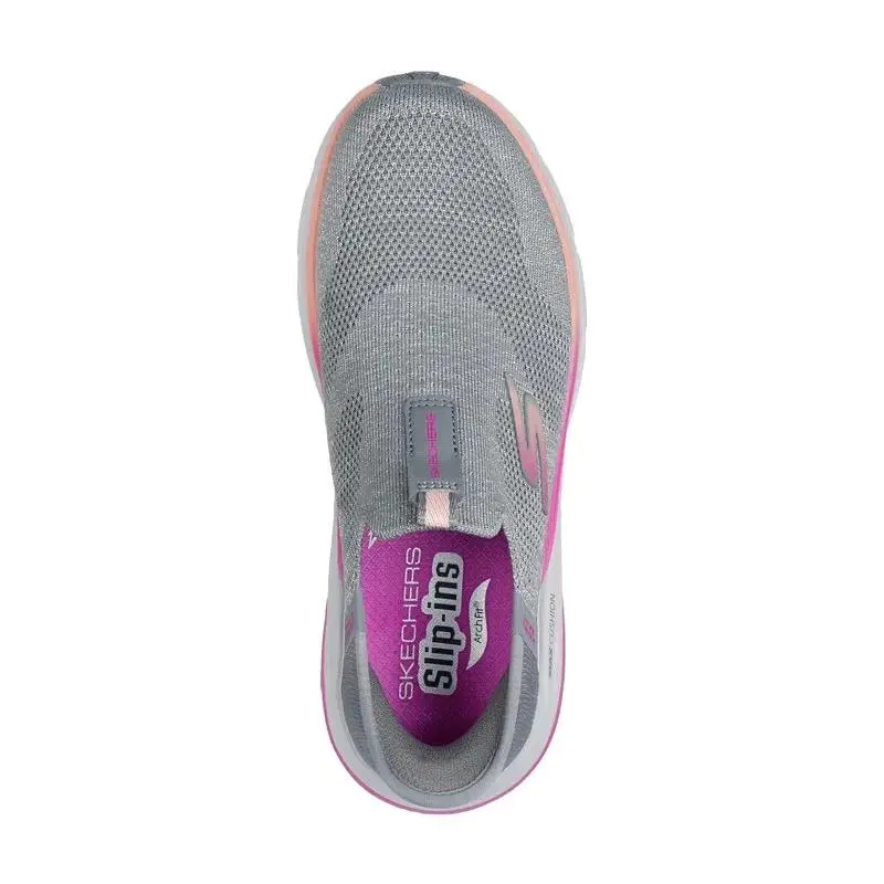 Skechers shoes - 128945 - 128945 GYPK - Gray / Pink 7
