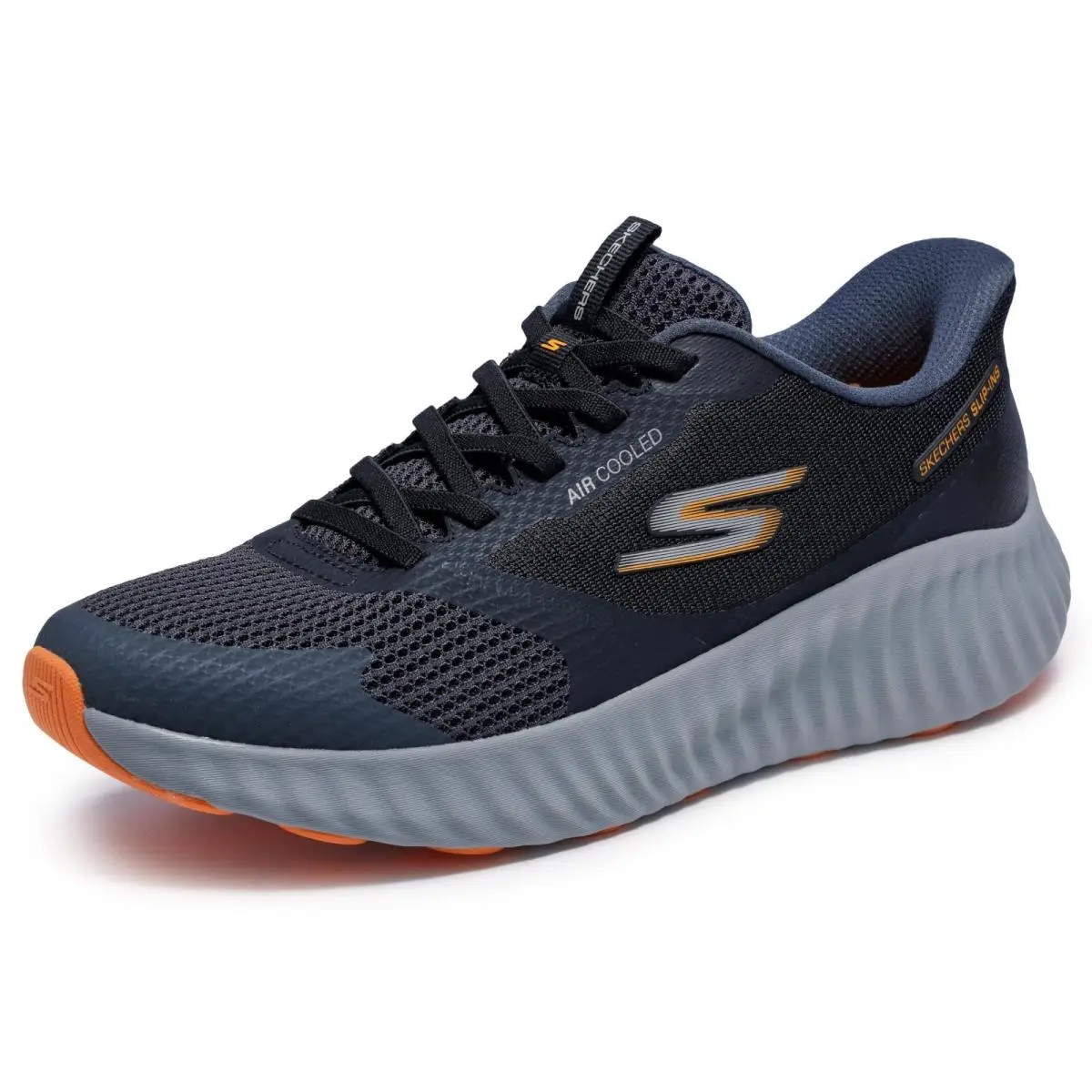 Skechers shoes - Skechers GOrun Now - Starfuse 220380-BKGY - 220380-BKGY - Black 6
