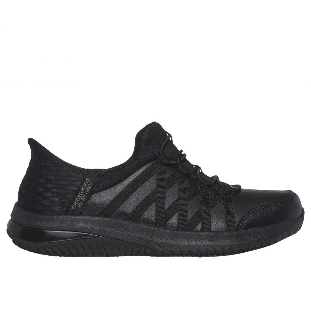 Skechers Work Women`s Slip-ins Relaxed Fit: Dantey - Parral Soft Toe Work Shoe B