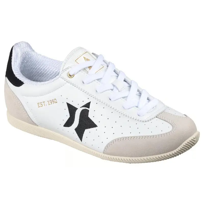 Womens Skechers Midcity City Crush White Black Duraleather Shoes