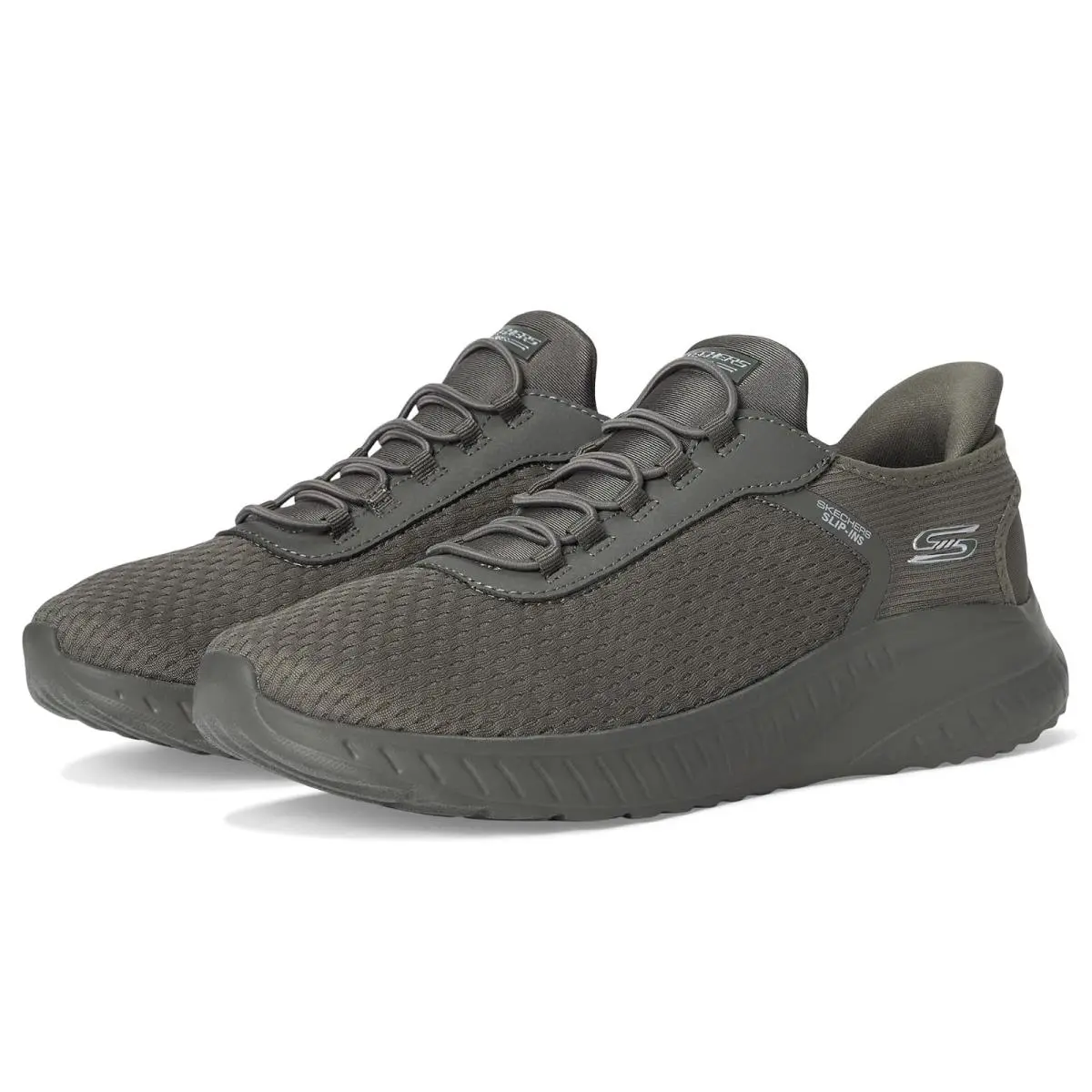Woman`s Shoes Bobs From Skechers Hands Free Slip-ins Bobs Squad Chaos