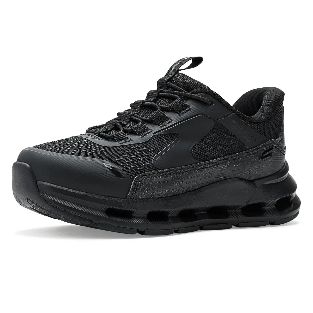 Girl`s Sneakers Athletic Shoes  Kids Black/Black by Skechers