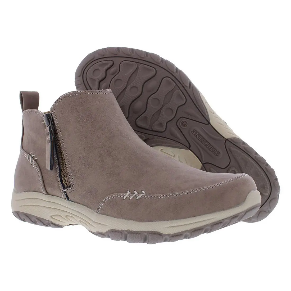 Reggae Fest 2.0 Zip On By Boot Womens Shoes by Skechers