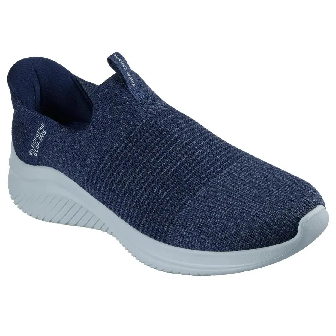 Wide Fit Men`s Skechers Slip-ins Ultra Flex Sneaker Shoe 232901 Navy/blue