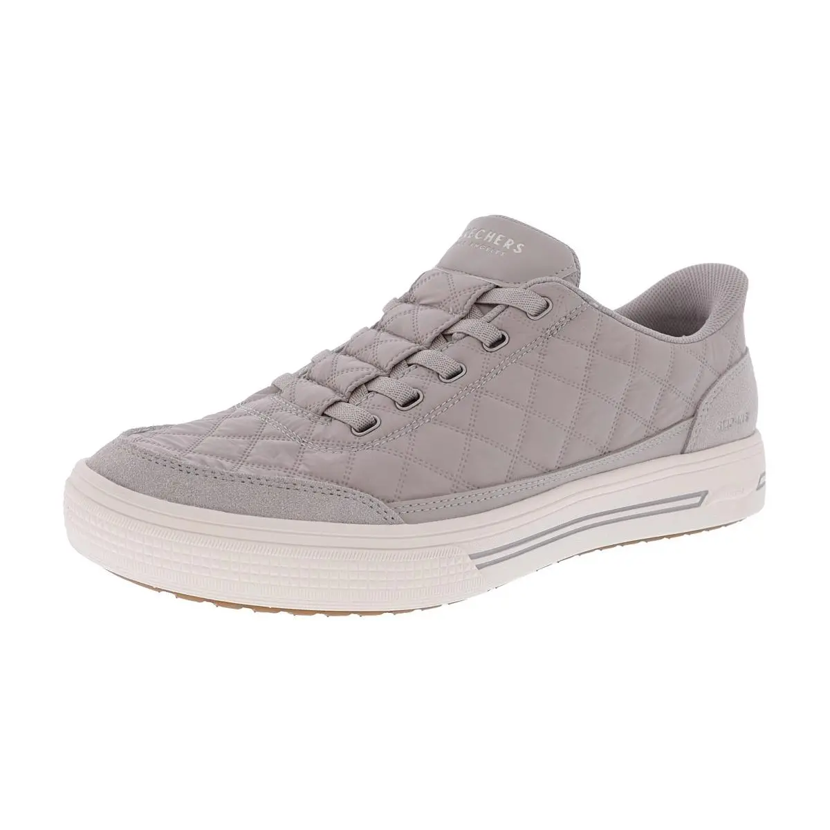 Skechers Men`s Arch Fit Arcade-cozy Fit 183227W/STN Wide Width Walking Shoes