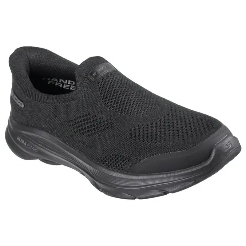 Womens  Slip Ins GO Walk 8 Nova Black Knit Shoes Medium by Skechers
