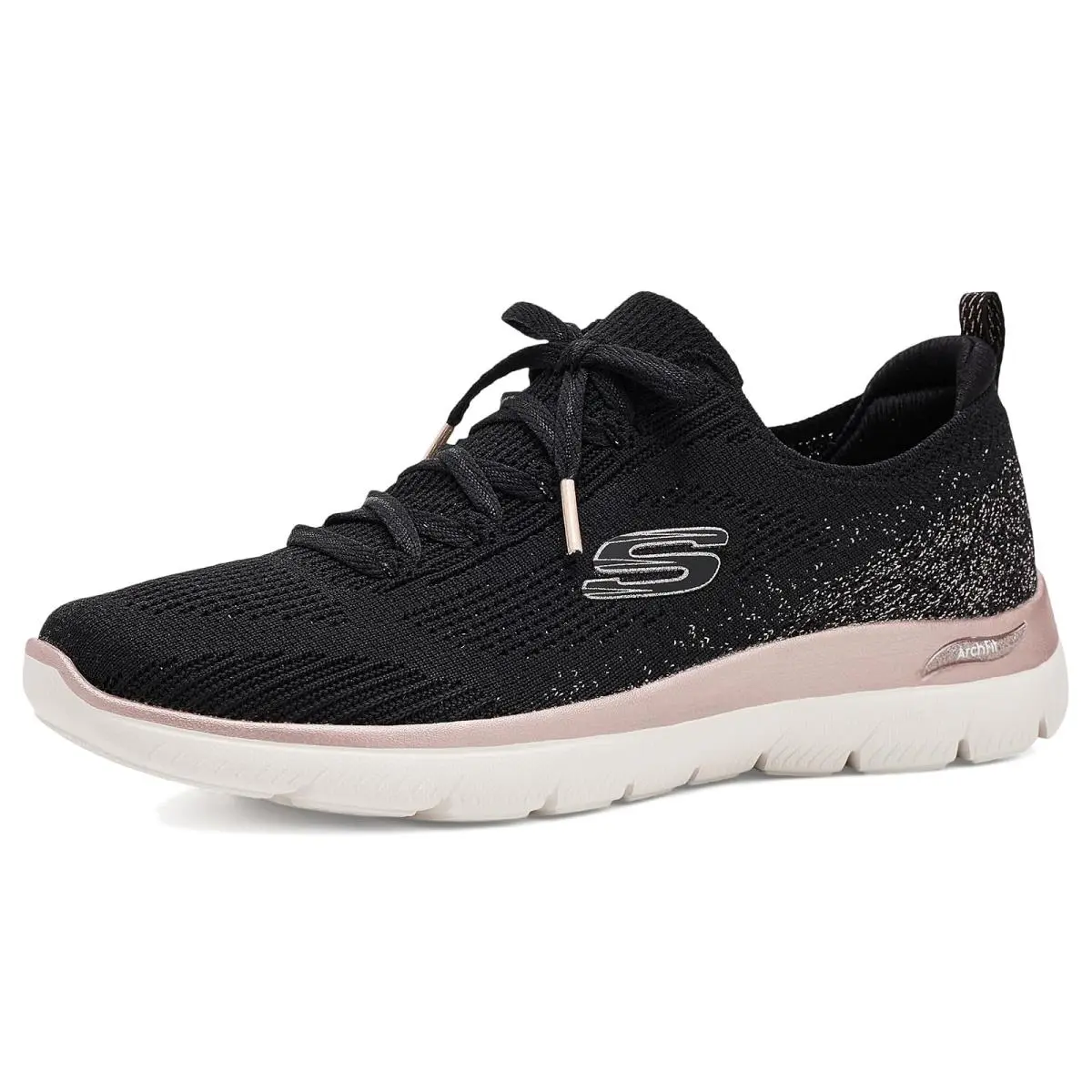 Woman`s Sneakers Athletic Shoes Skechers Arch Fit Summits Shimmering Grace