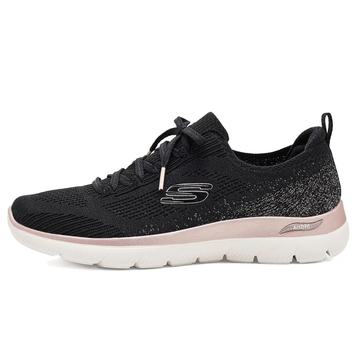 Skechers shoes - Black Rose Gold 2