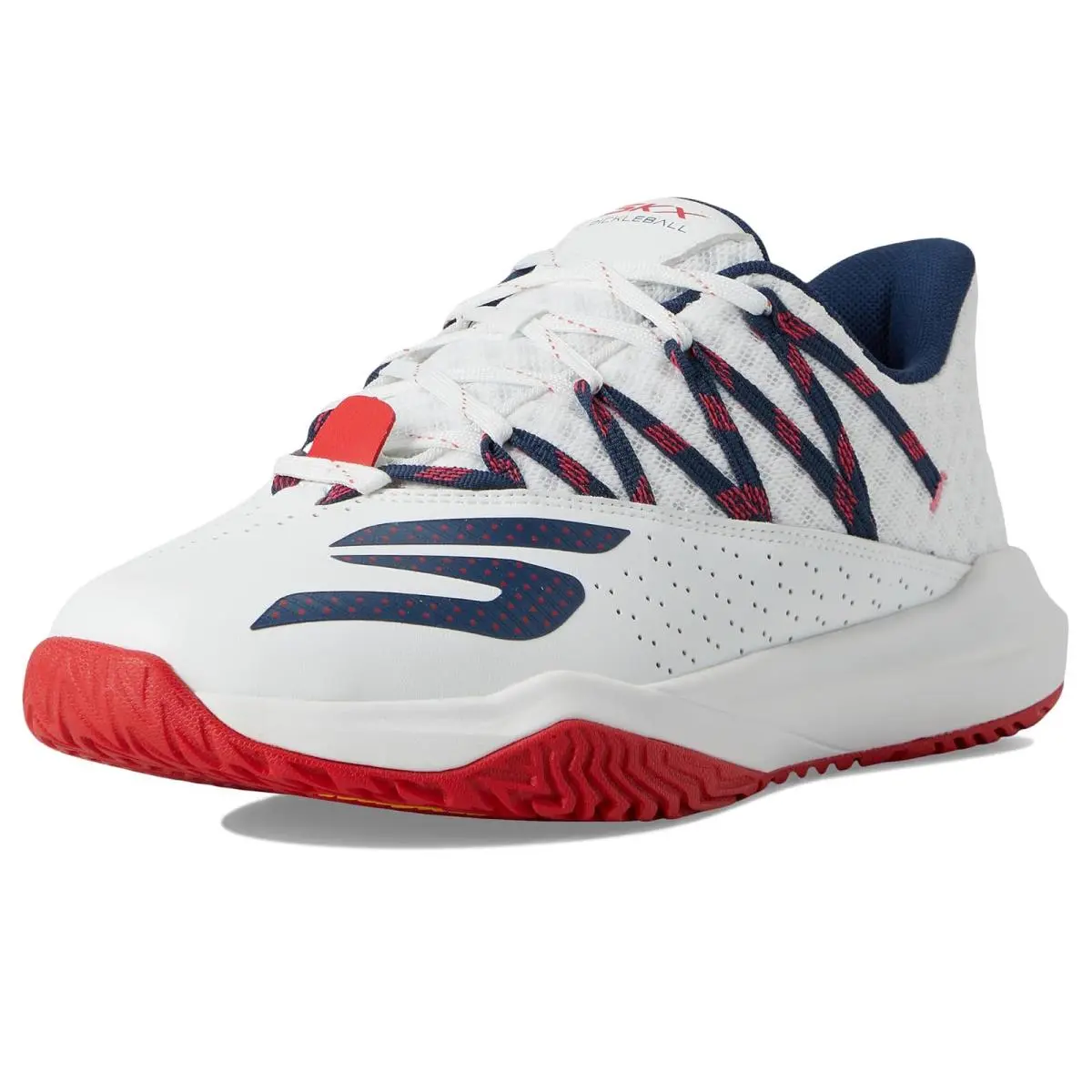 Skechers shoes - White/Navy/Red 12