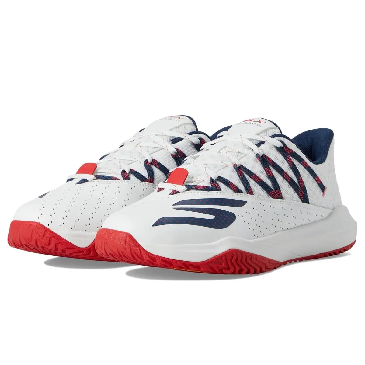Skechers shoes - White/Navy/Red 6