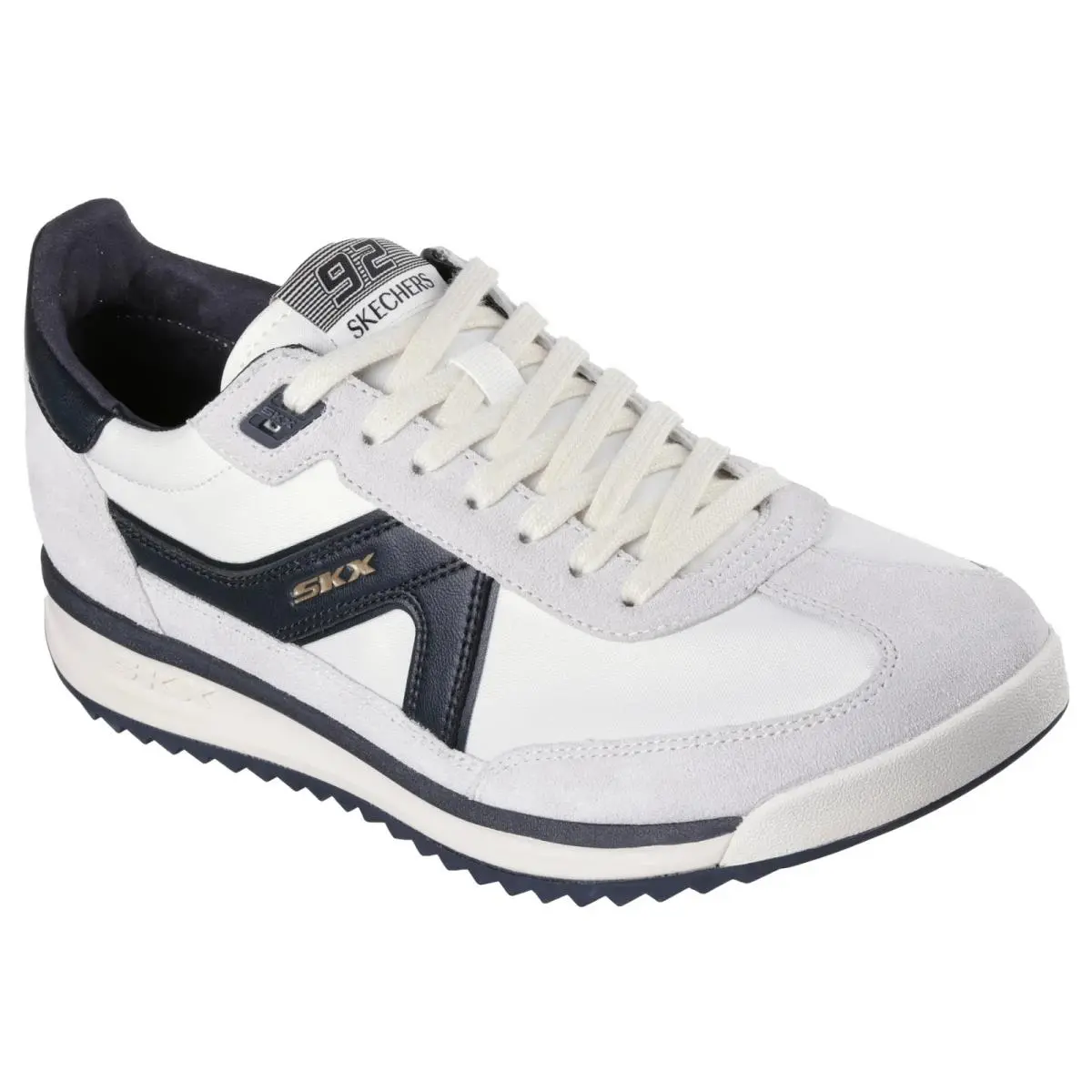 Men`s Skechers Skx 92 Spective Sneaker Shoe 254220 White/black