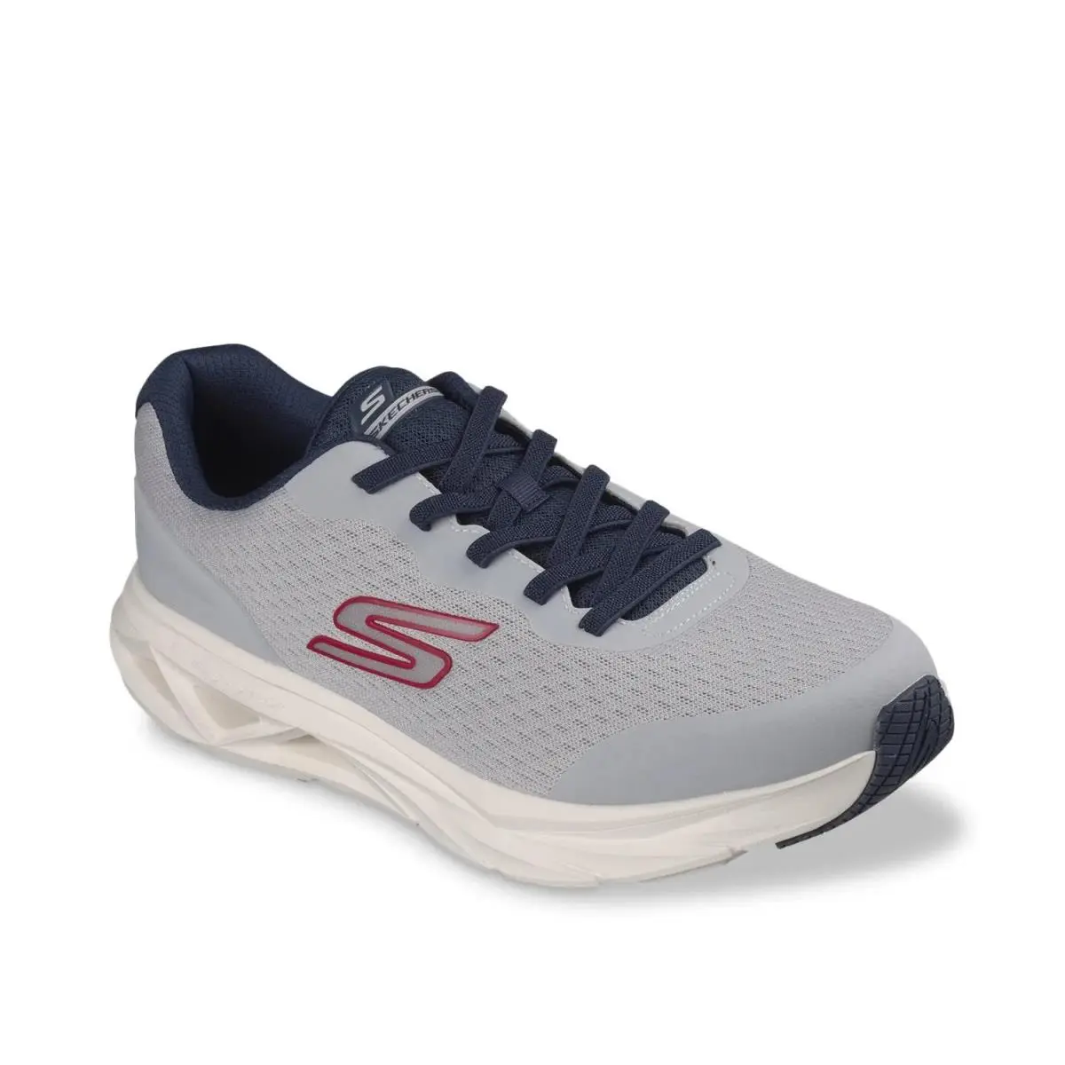 Man`s Athleisure  Glide Grey/Blue by Skechers