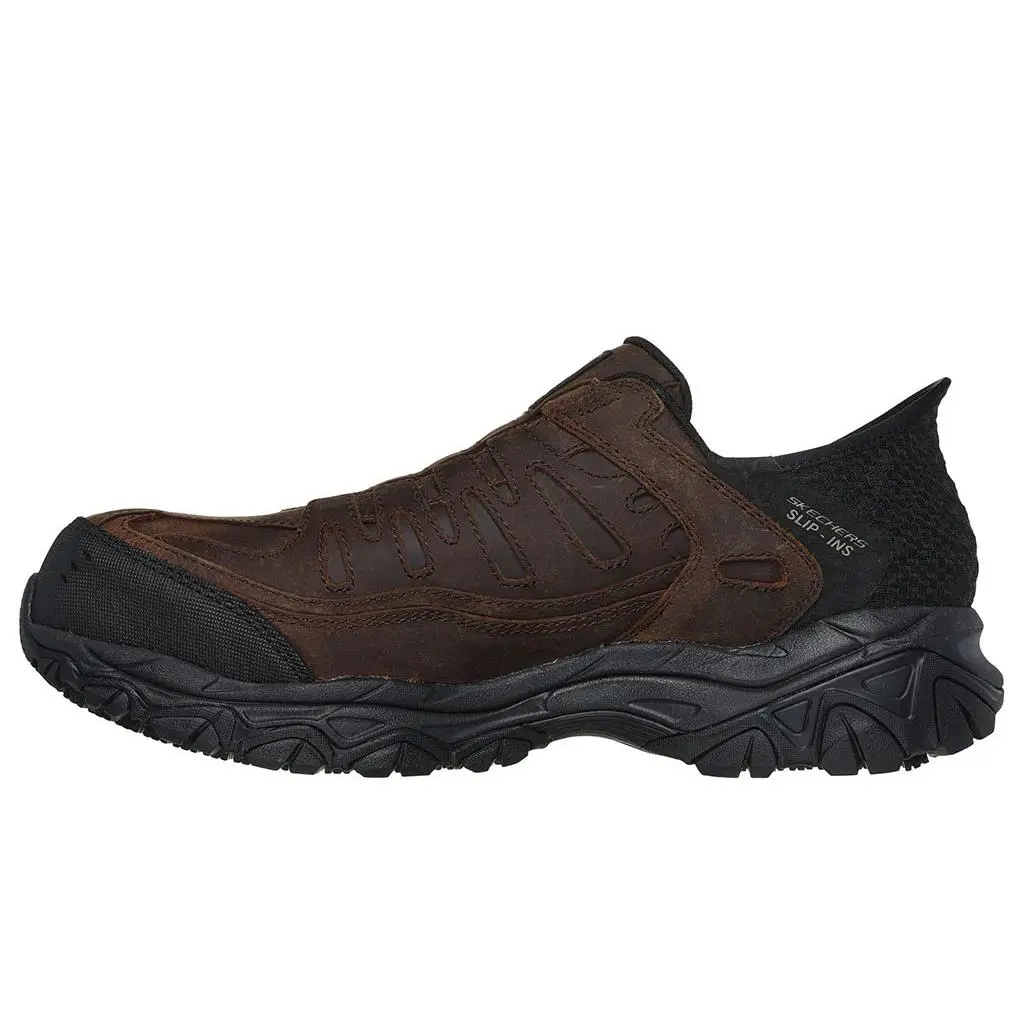 Skechers shoes - Slip-Ins Work Holdredge Ryker CT EH SR - Brown 0