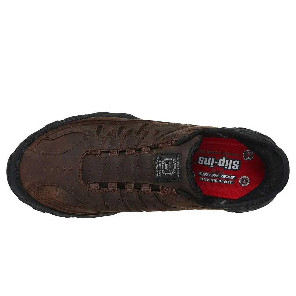 Skechers shoes - Slip-Ins Work Holdredge Ryker CT EH SR - Brown 2