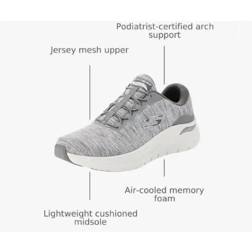 Skechers shoes - Arch Fit 2.0 - Upperhand - 232709WW - Gray 6