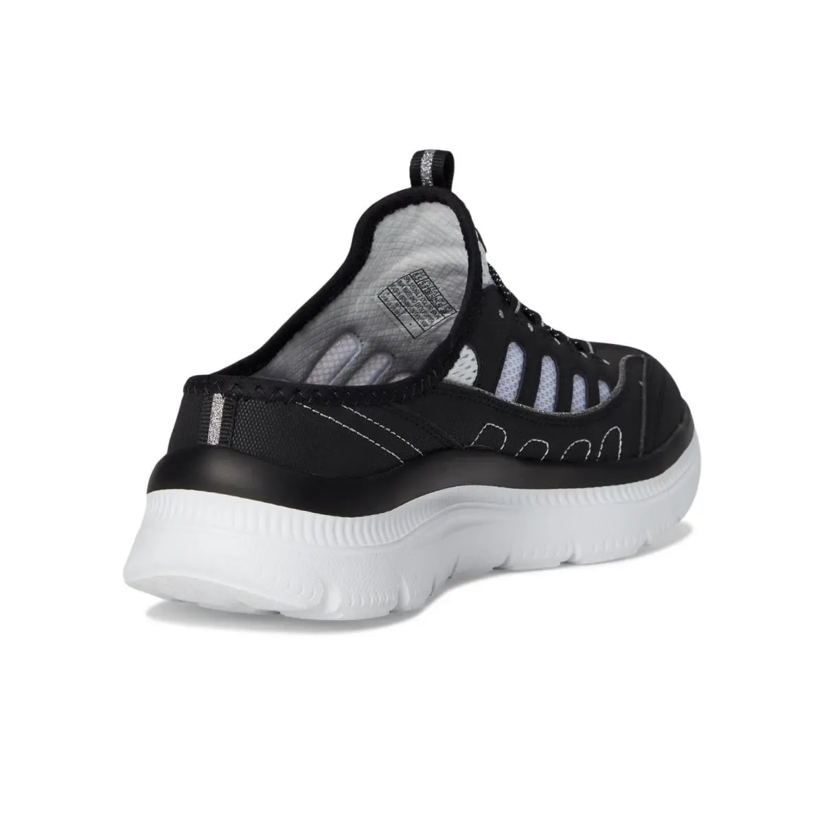 Skechers shoes - Skechers Summits Plus - Cosmic Sparkle 150617-BKW - 150617-BKW - Black 7