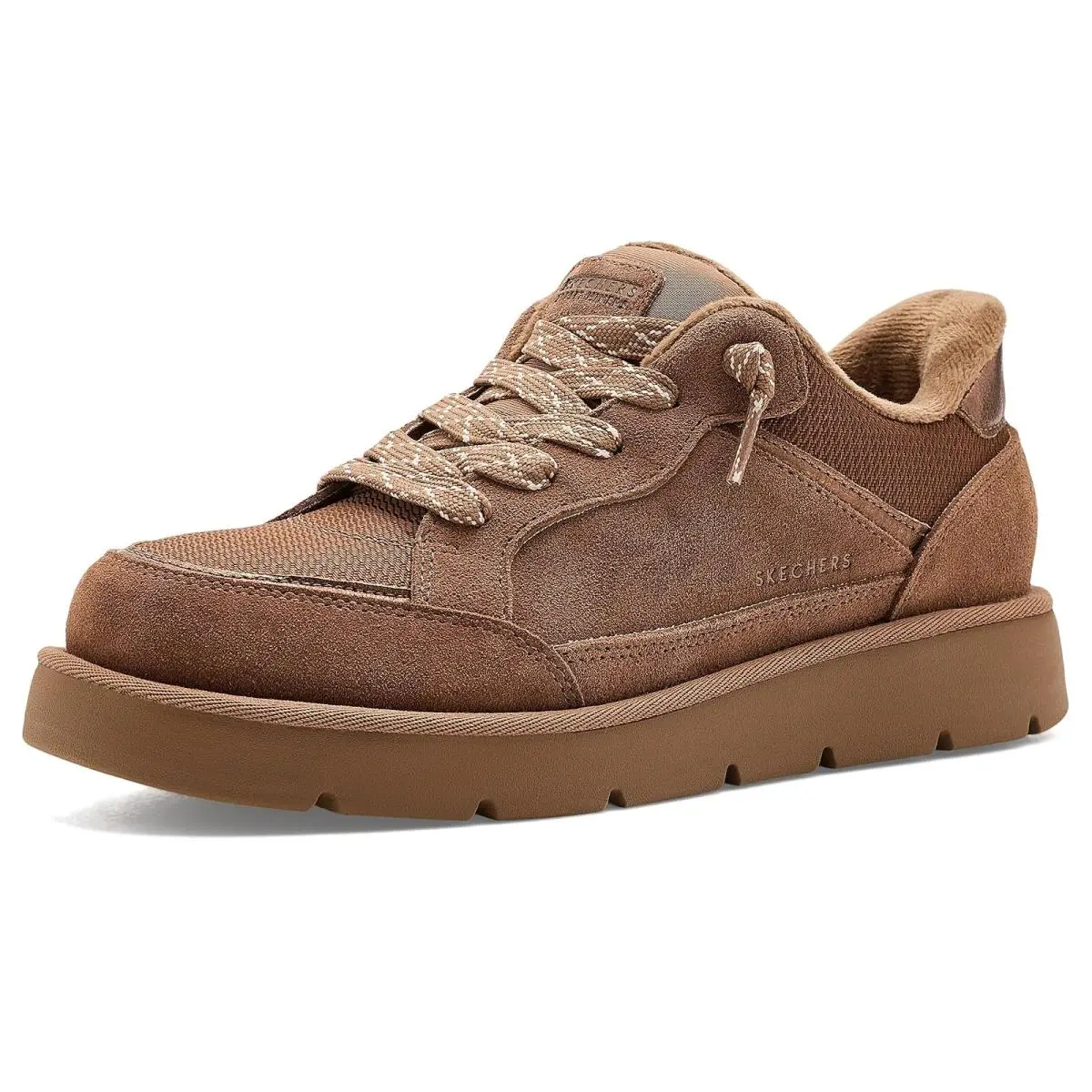Woman`s Boots  Keepsakes Cozy - Street Hiker Ez Chestnut by Skechers