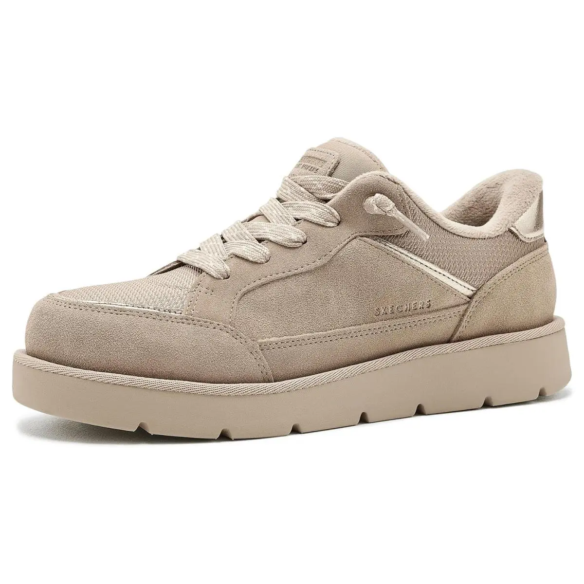 Woman`s Boots  Keepsakes Cozy - Street Hiker Ez Sand by Skechers