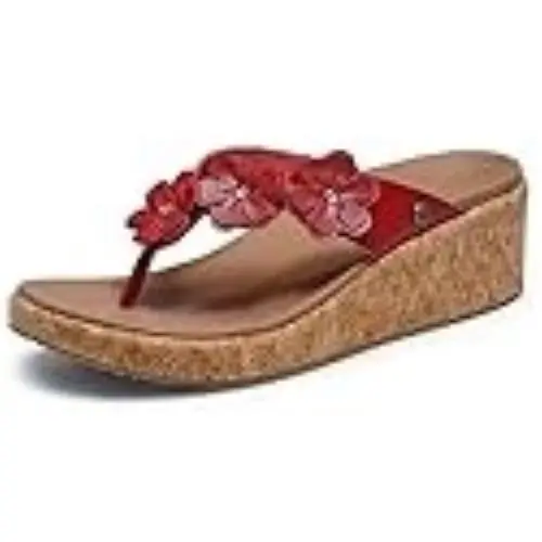 Skechers Women`s Archfit Beverlee - Rare Blossom Floral Red