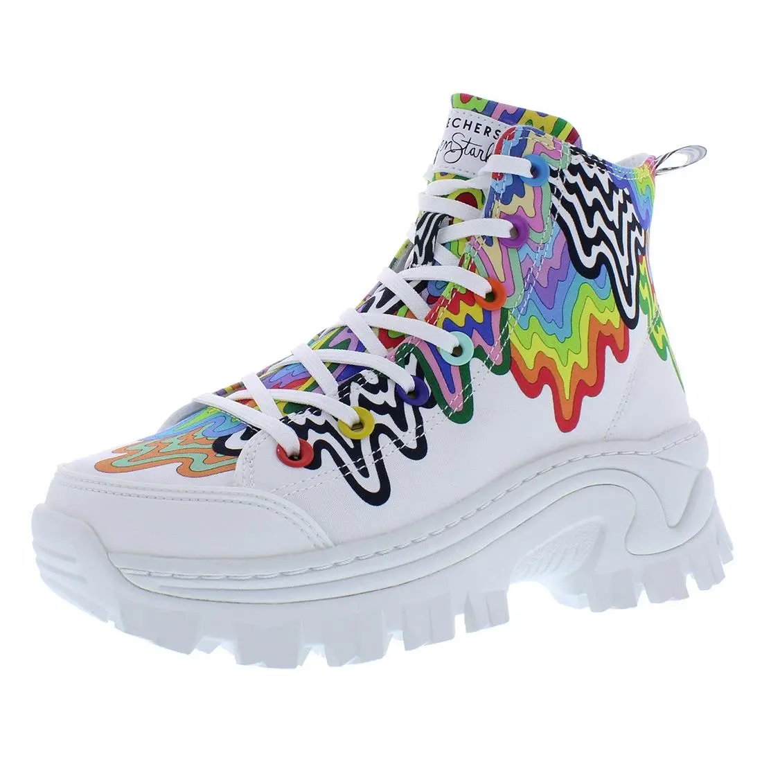 Skechers shoes - White/Multicolored, Main: White 4