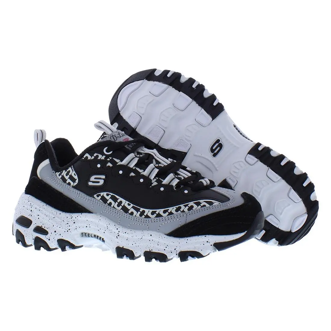 Skechers D Lites Link Up Womens Shoes