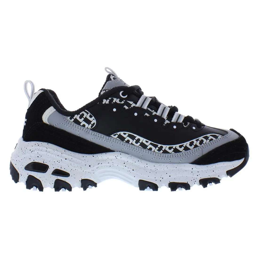Skechers shoes - Black/White/Grey, Main: Black 1
