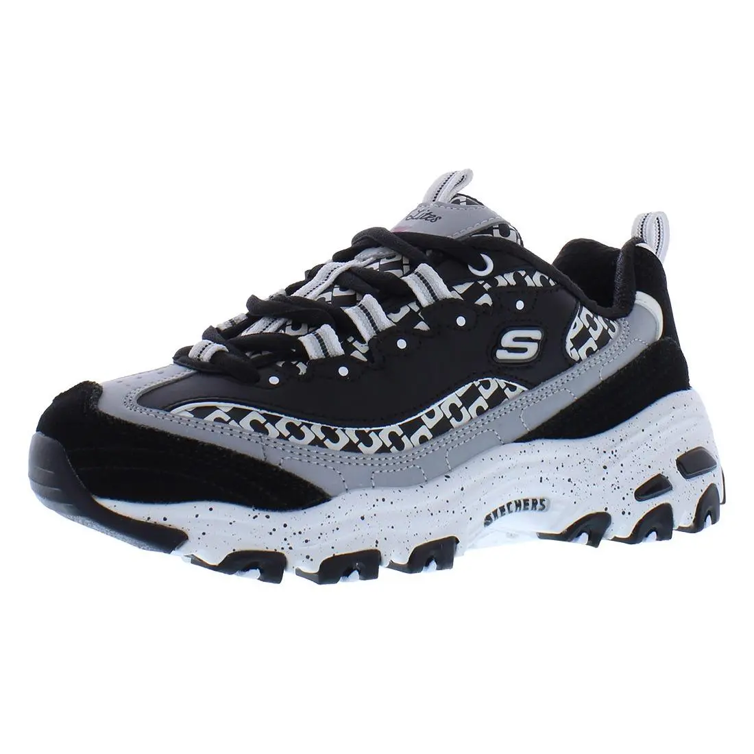 Skechers shoes - Black/White/Grey, Main: Black 5
