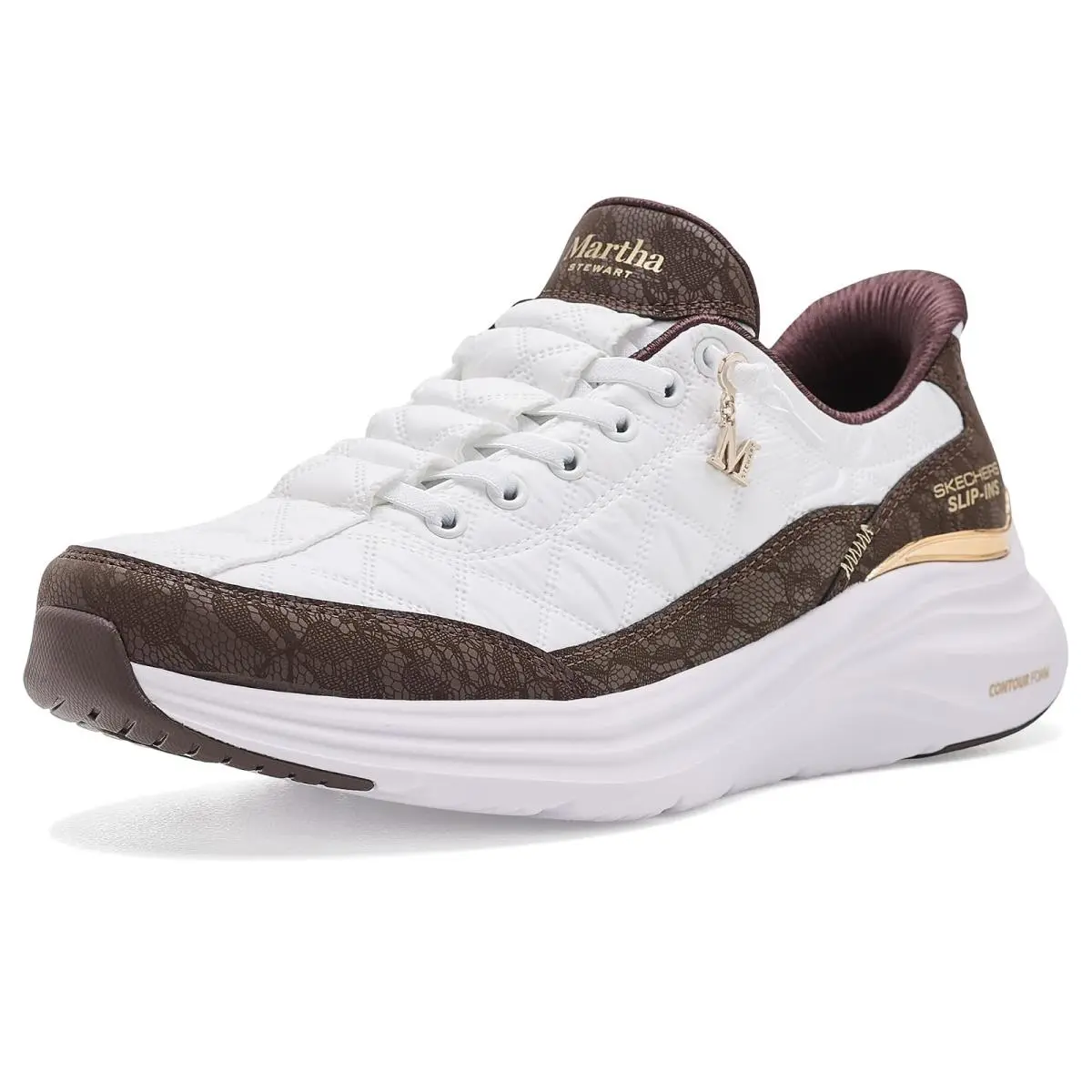 Woman`s Shoes Skechers Martha Stewart Slip-ins Cozy Fit Contour Foam - Visionary
