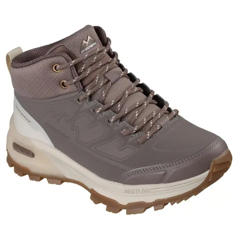 Womens Skechers Waterproof Max Protect Legacy Weekend Coffee Mesh Boots