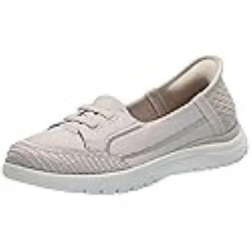 Skechers Women`s Slip-ins: On-the-go Flex - Top Notch Loafer Flat Taupe 9