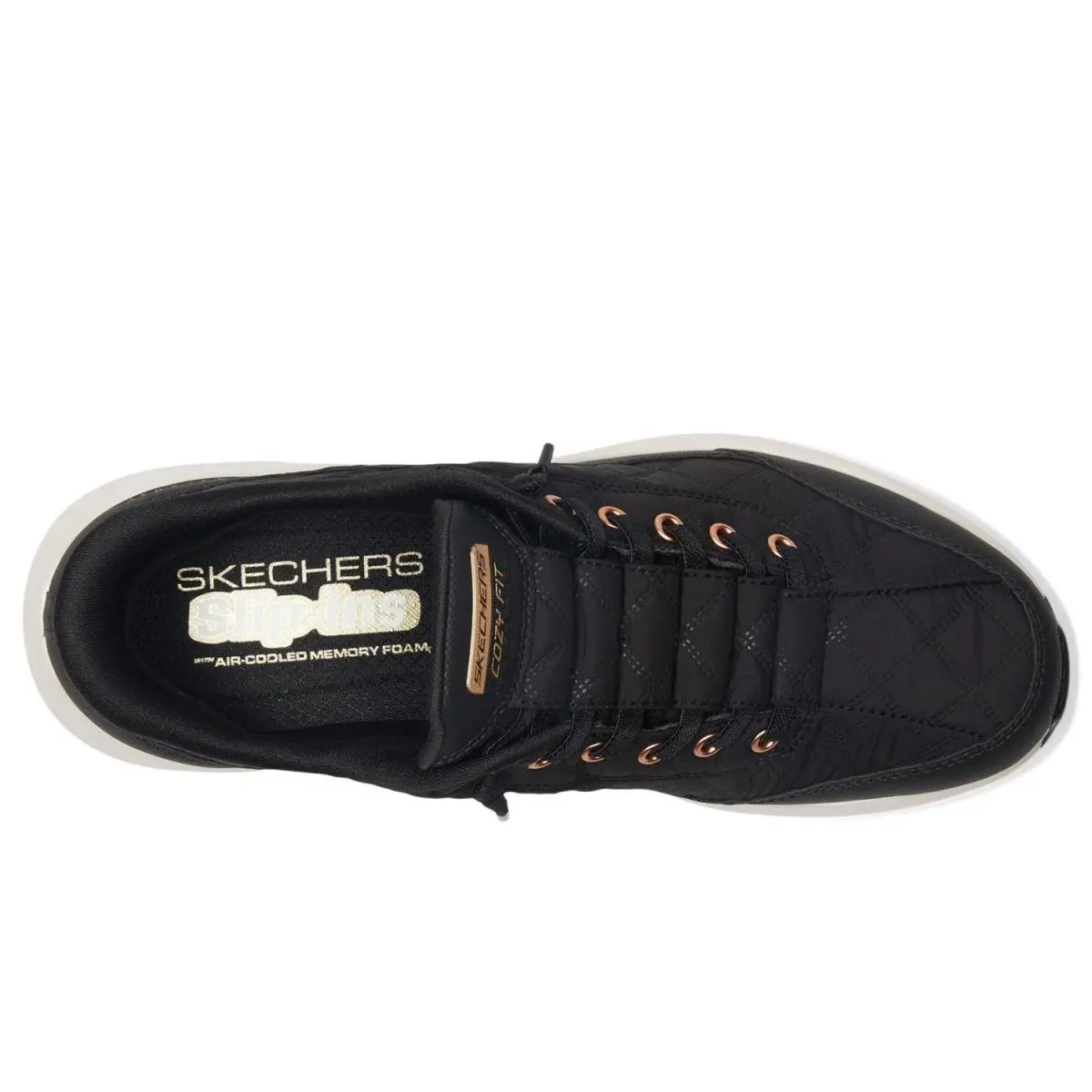 Skechers shoes - BLACK/ROSE GOLD 9