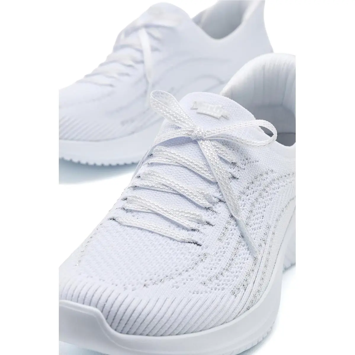 Skechers shoes - White Silver 4