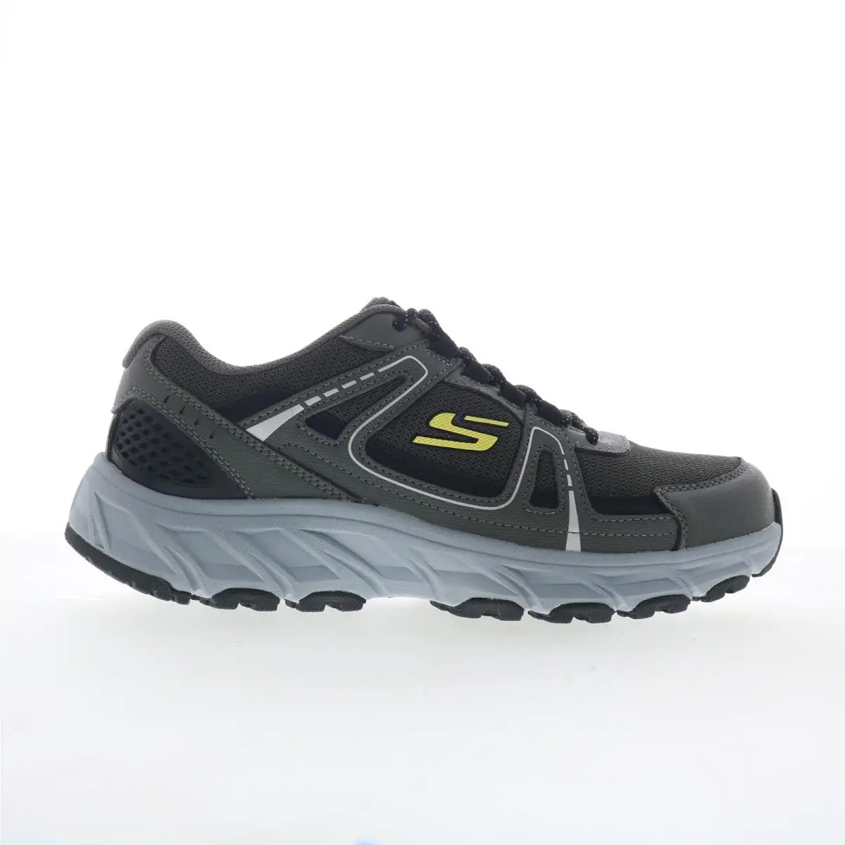 Skechers Hillcrest 2.0 - Sabbaday Falls Mens Gray Athletic Hiking Shoes