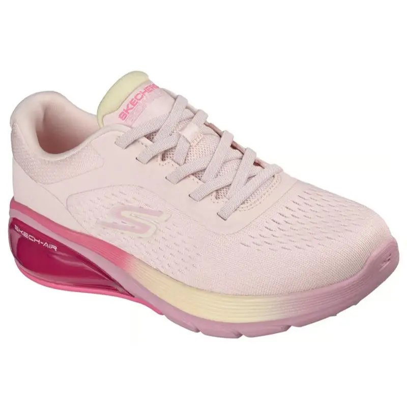 Womens Skechers GO Walk Air 3.0 Ree Light Pink Mesh Shoes