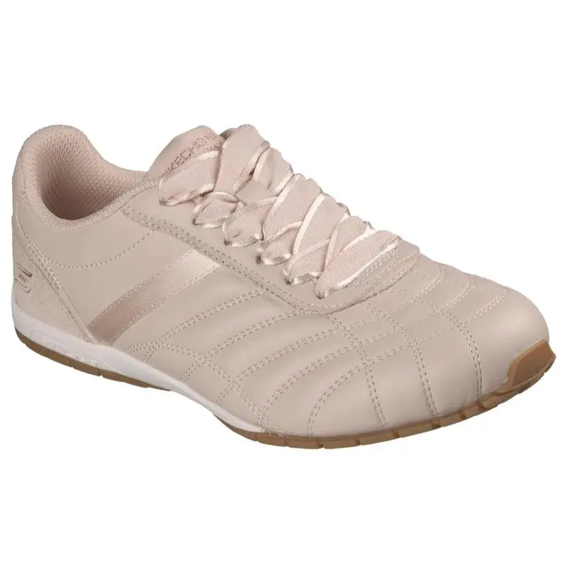 Womens Skechers Retro Lite Unconquered Blush Pink Duraleather Shoes
