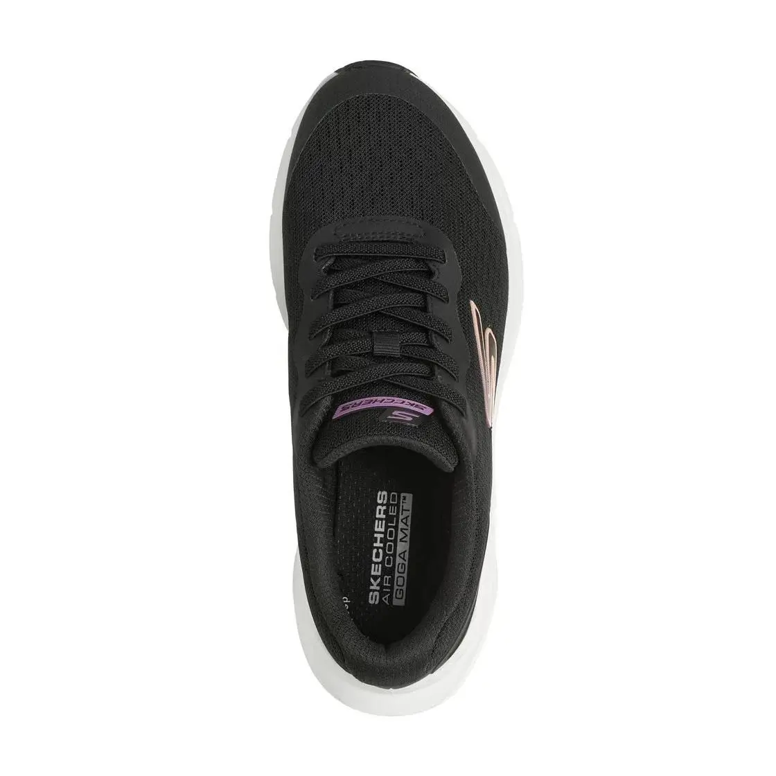 Skechers shoes - 129826 - 129826 BKW - BLack / White 0