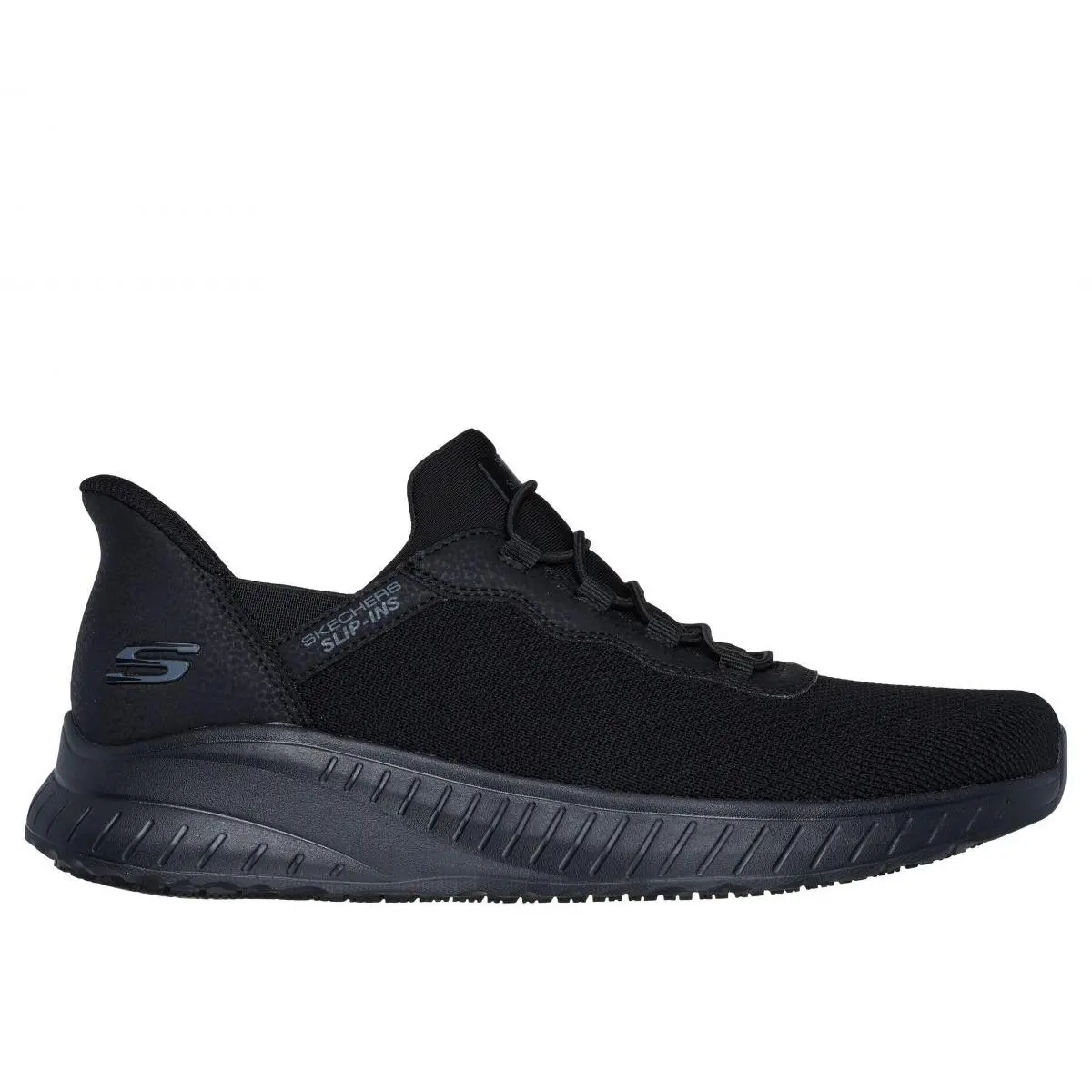Skechers Work Men`s Slip-ins Squad Chaos - Stivig Soft Toe EH Slip Resistant Wor