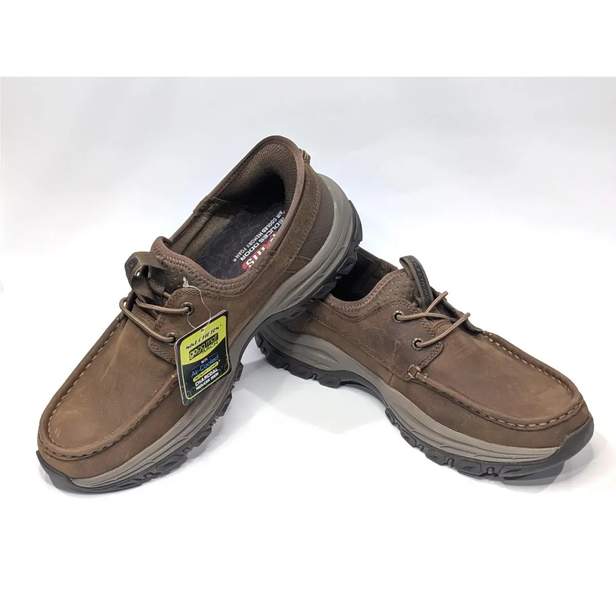 Skechers Hands Free Slip-ins Knowlson Shore Thing Desert Men`s Shoes-sz 11.5