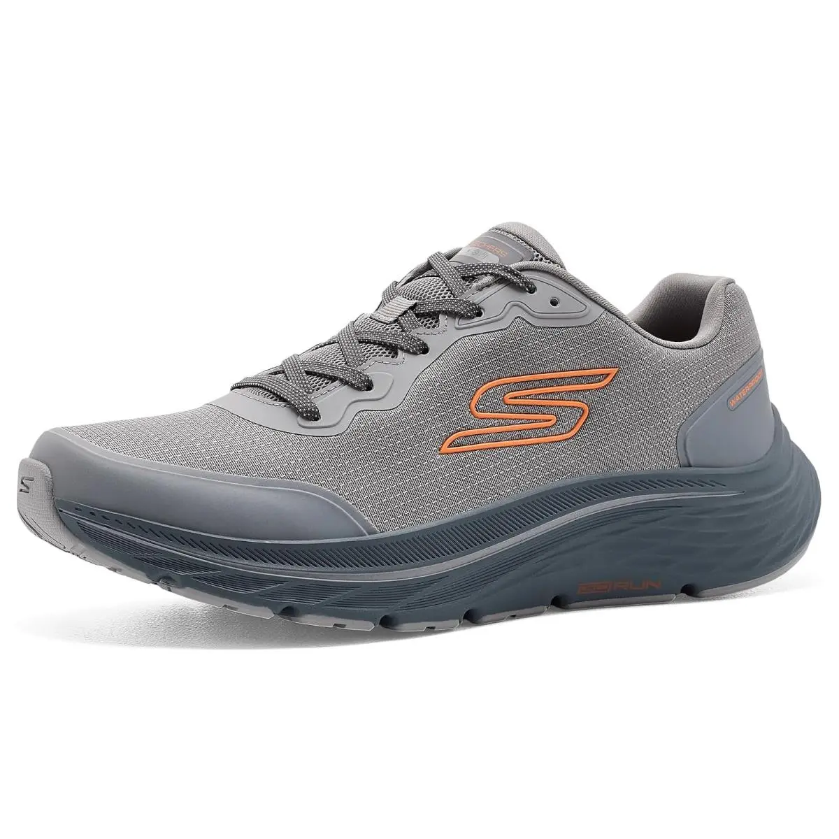 Man`s Sneakers Athletic Shoes  Go Run Consistent 3 Waterproof Gray by Skechers