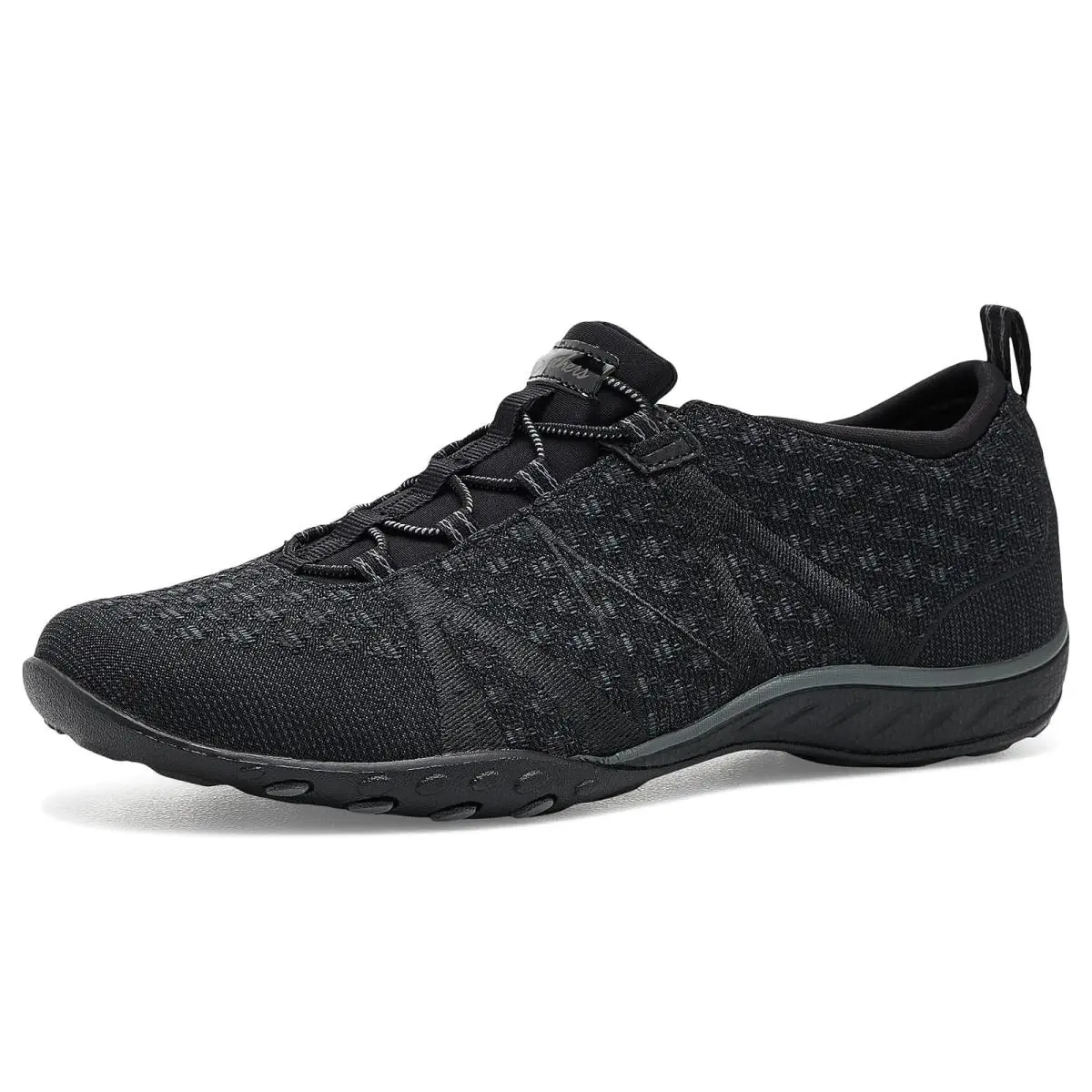 Woman`s Sneakers Athletic Shoes  Breathe Easy - Sere-knitty Black by Skechers