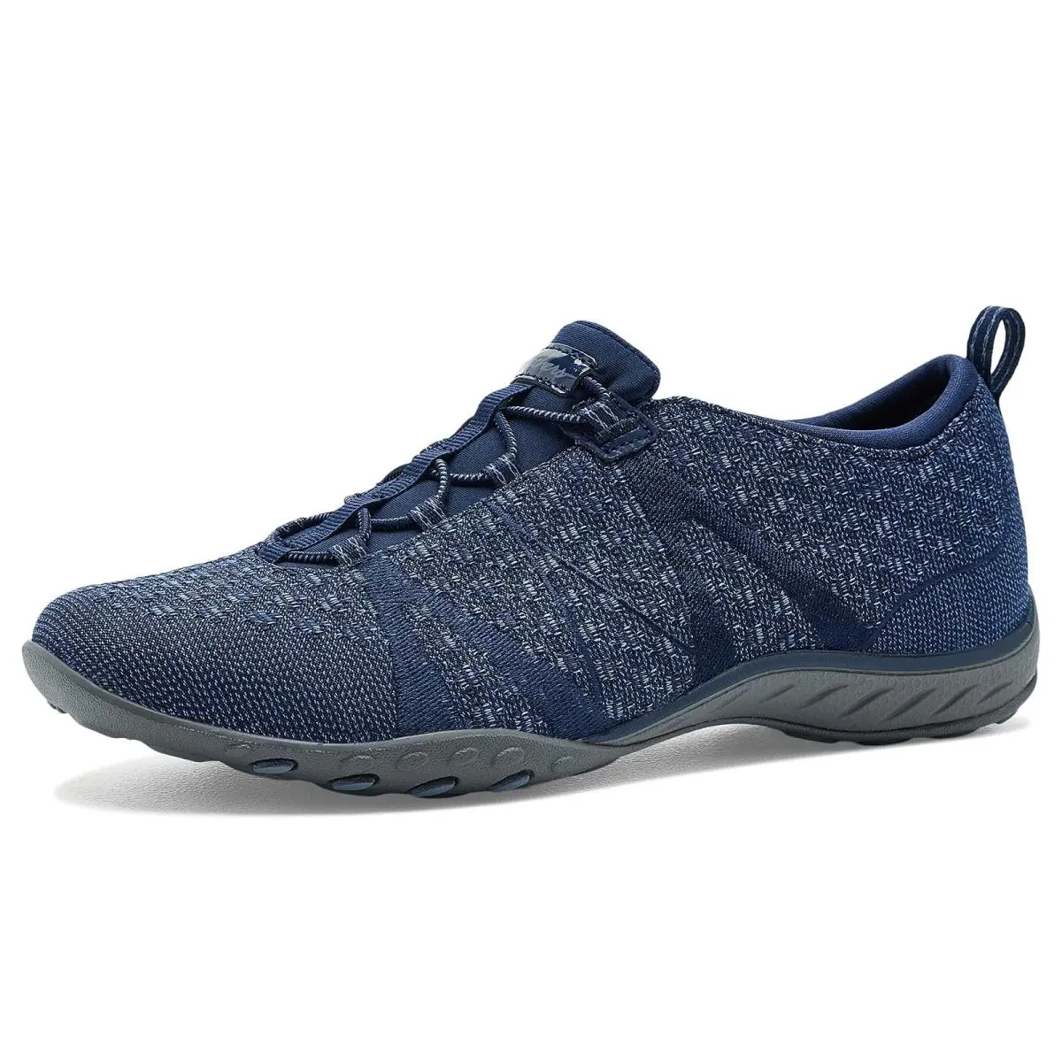 Woman`s Sneakers Athletic Shoes  Breathe Easy - Sere-knitty Navy by Skechers