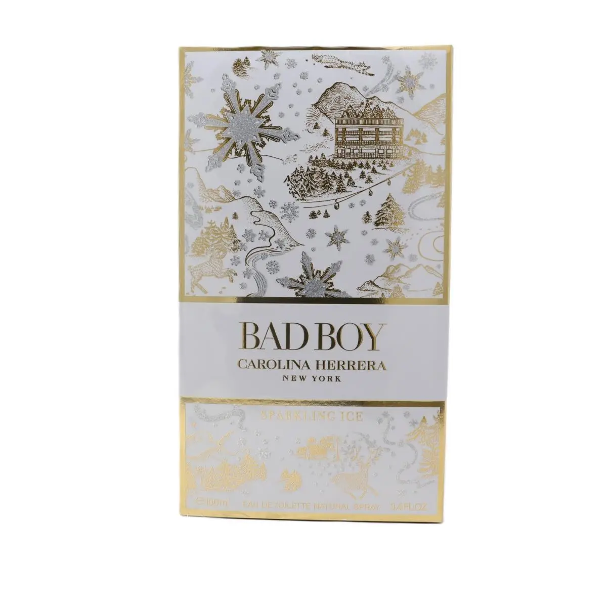 Bad Boy Sparkling Ice Eau De Toilette Spray For Men 100ml by Carolina Herrera