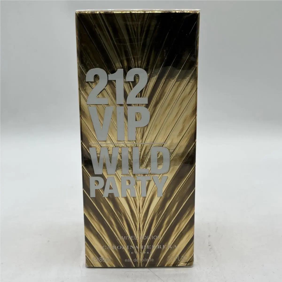 Carolina Herrera 212 Vip Wild Party Limited Edition Edt 2.7 oz 2016 Formula