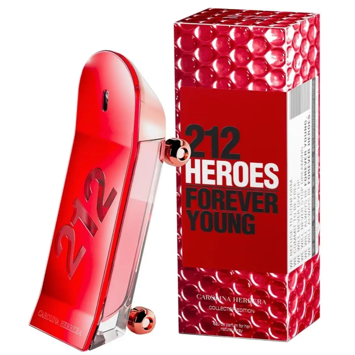 212 Heroes Forever Young Carolina Herrera 2.7 oz / 80 ml Edp Women Perfume