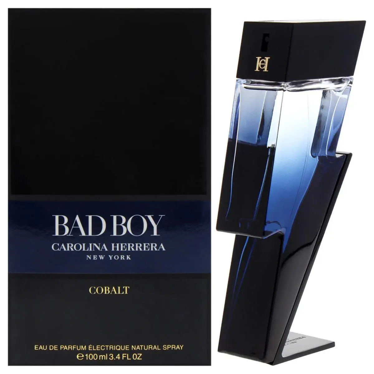 Carolina Herrera Bad Boy Cobalt Eau de Parfum 3.4 oz Spray For Men