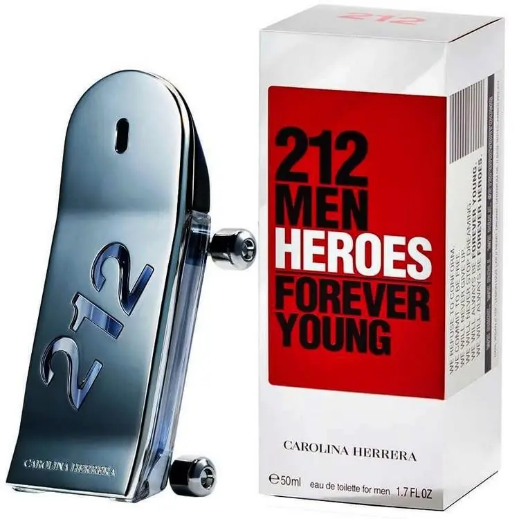 212 Heroes by Carolina Herrera Eau De Toilette Spray 1.7 oz / e 50 ml