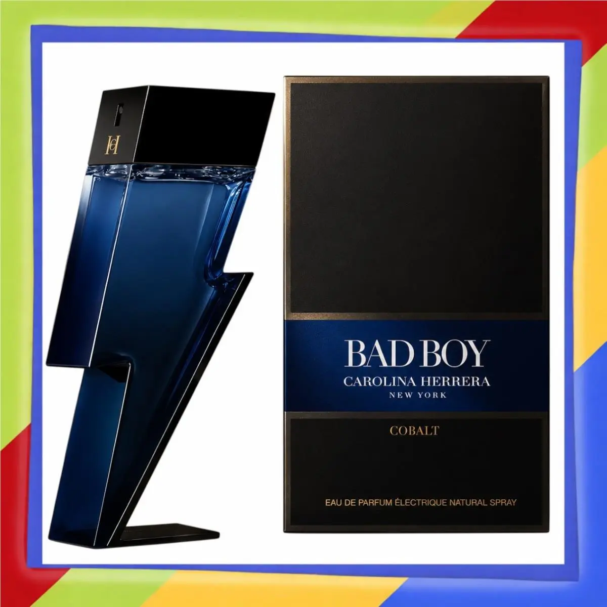 Carolina Herrera - CH Bad Boy Cobalt - Edp - 3.4oz
