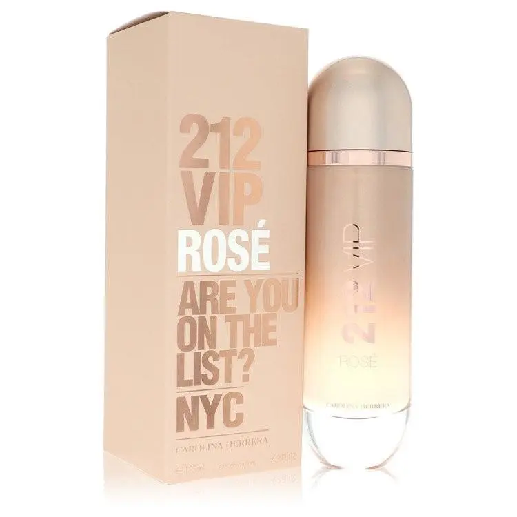 212 Vip Rose by Carolina Herrera Eau De Parfum Spray 4.2 oz / e 125 ml