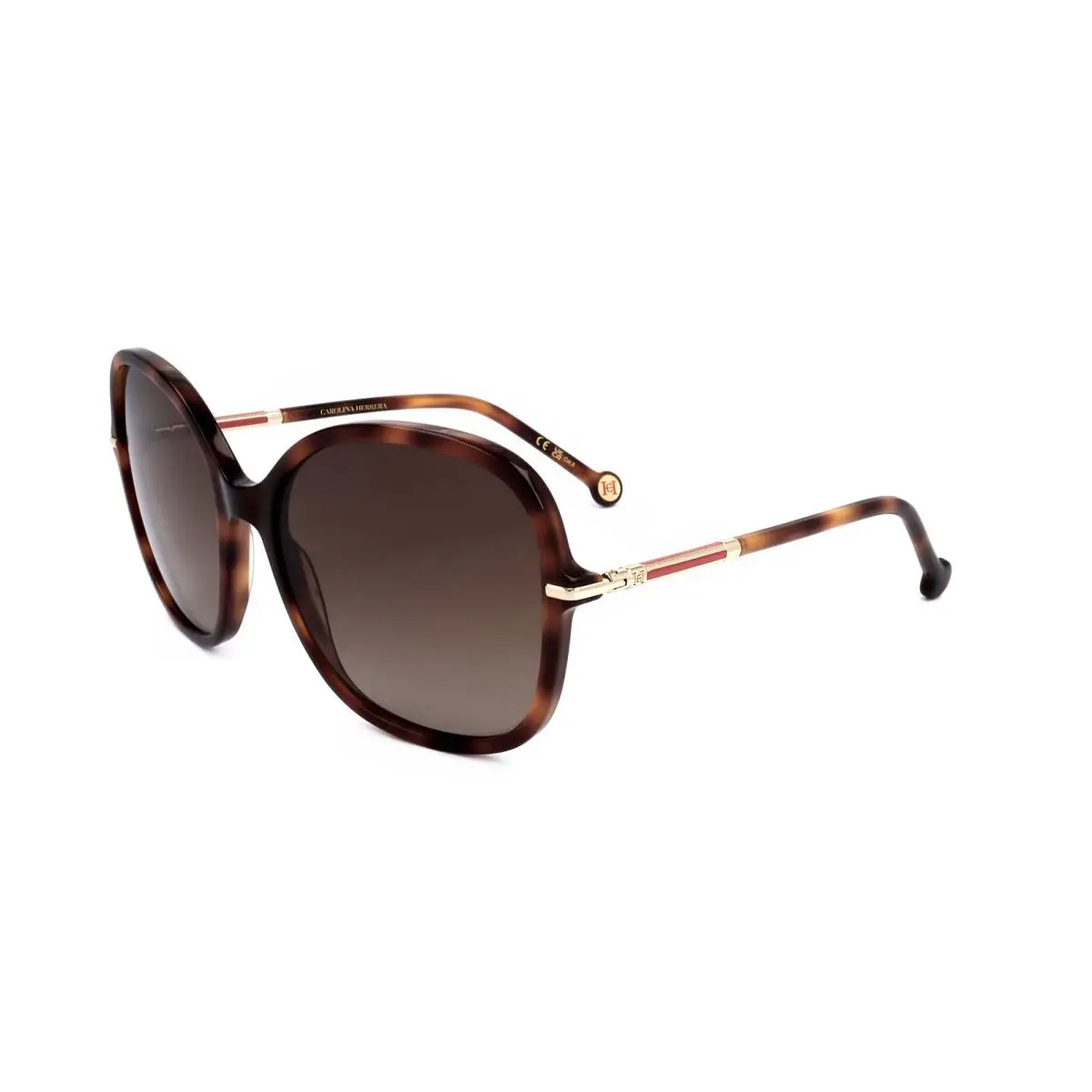 Carolina Herrera Women`s 58 mm Havana Sunglasses HER0269-S-086-58