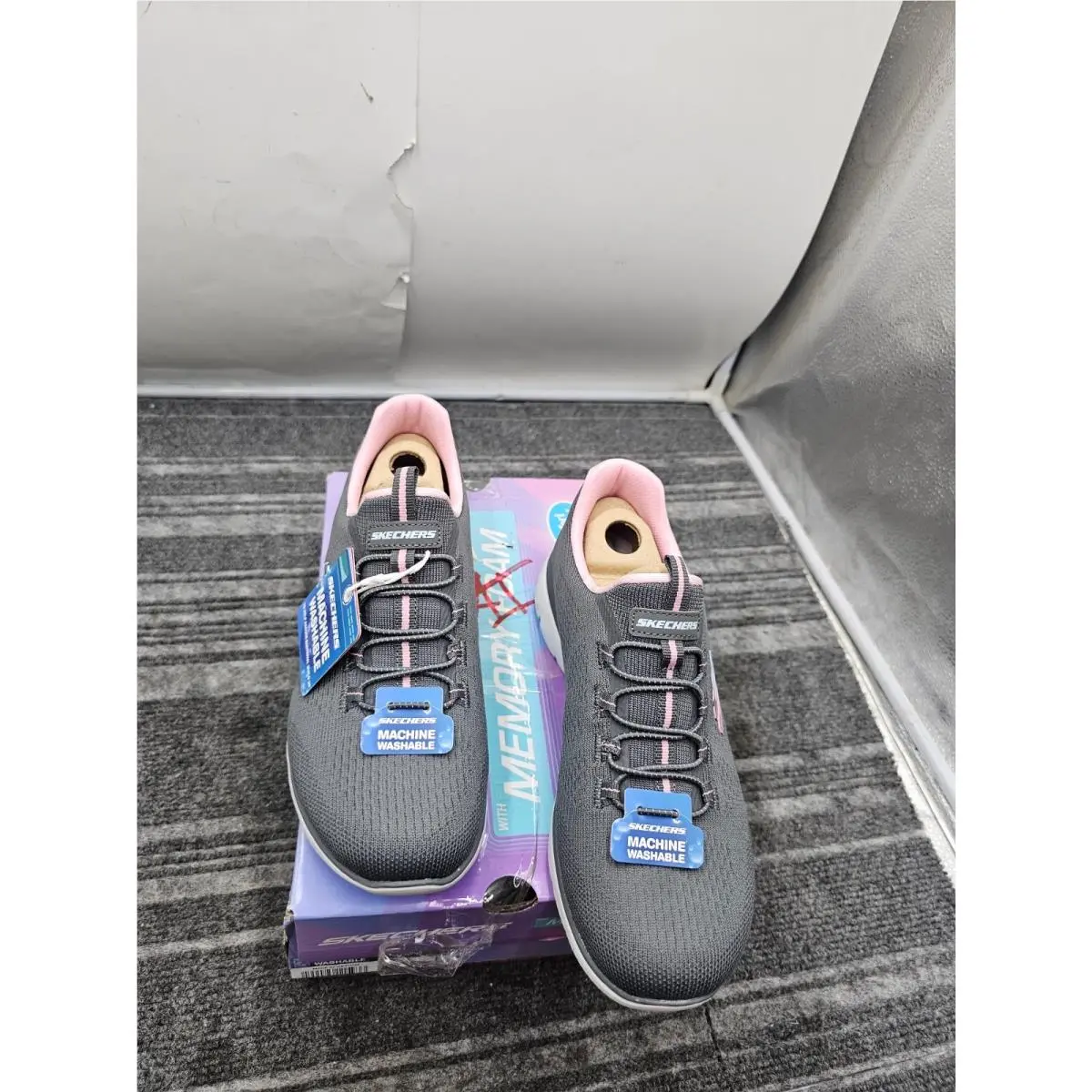 Skechers shoes - 150282W - 150282W - Charcoal Pink 0